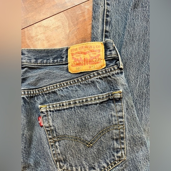 Levi’s 501 Button Fly Work Jean Men’s 36x34 FLAWED - Picture 11 of 11